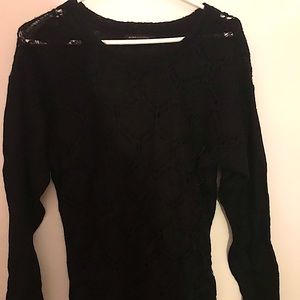 Medium Black BCBGMAXAZRIA Sweater
